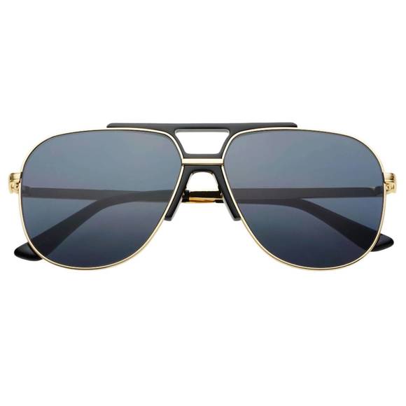 NEW FREYRS EYEWEAR women's logan aviator glasses in black - Picture 1 of 3